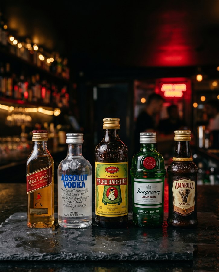 Miniaturas de bebidas - WebBar