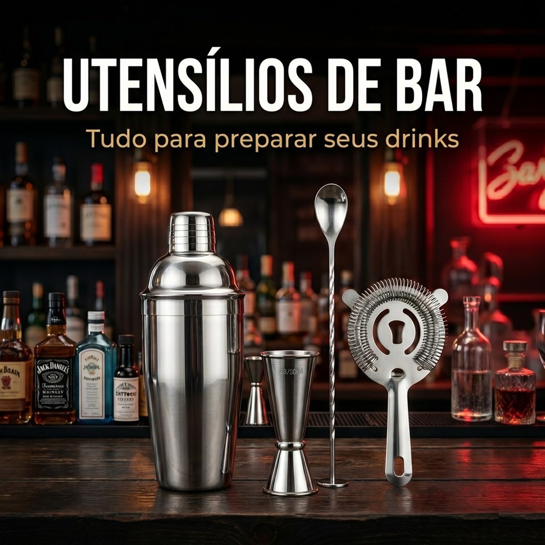 Utensílios de Bar - WebBar