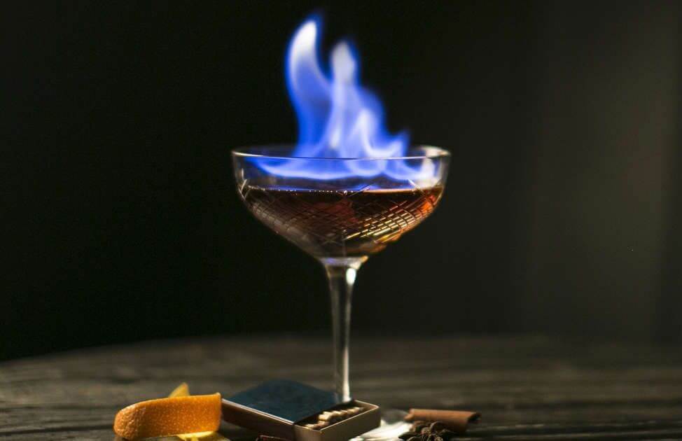 Drink com fogo