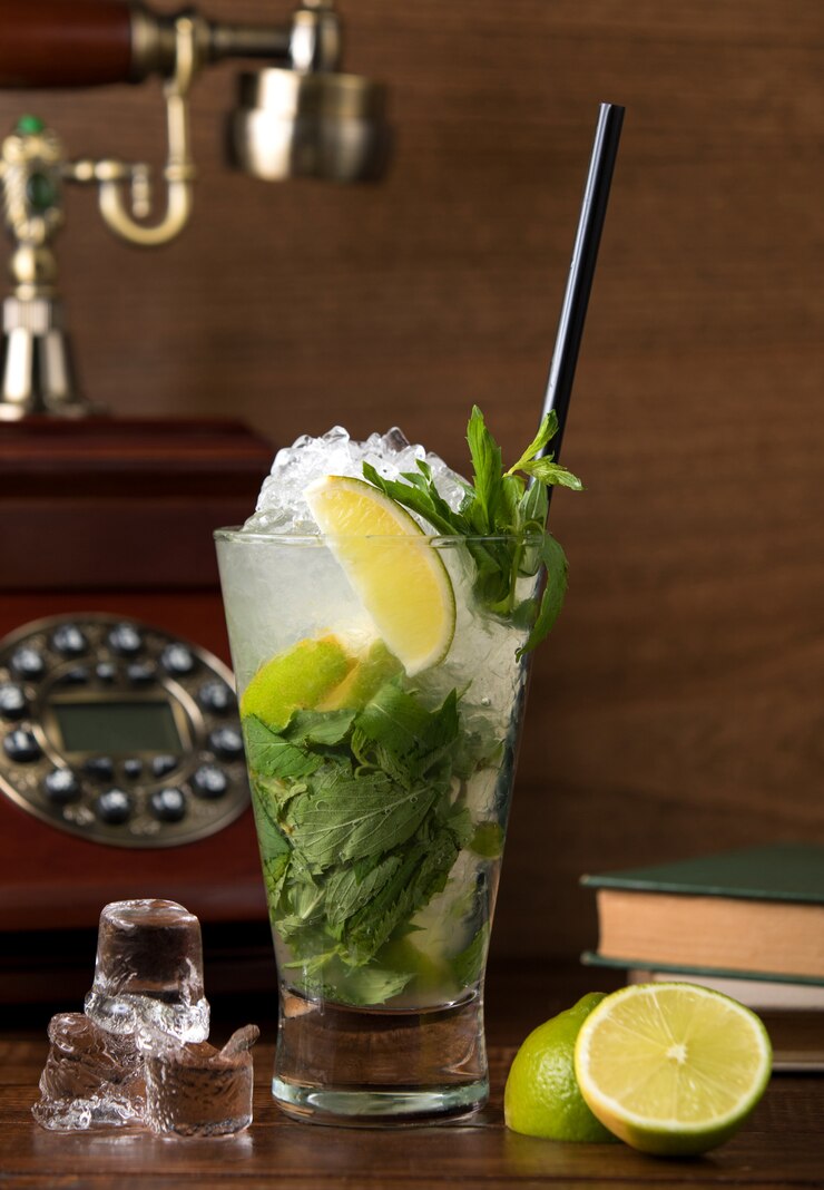 Coquetel mojito de limão