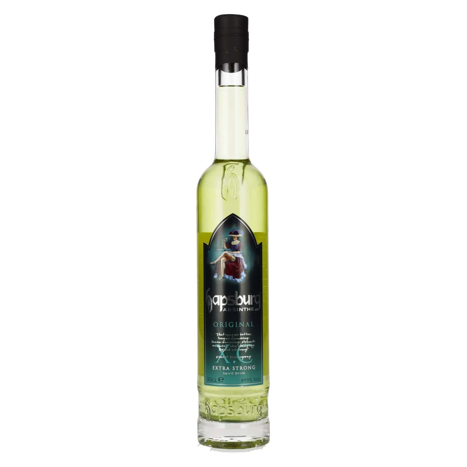 Hapsburg Absinthe XC - Uma das bebidas mais potentes do mundo com 89,9% de teor alcoólico